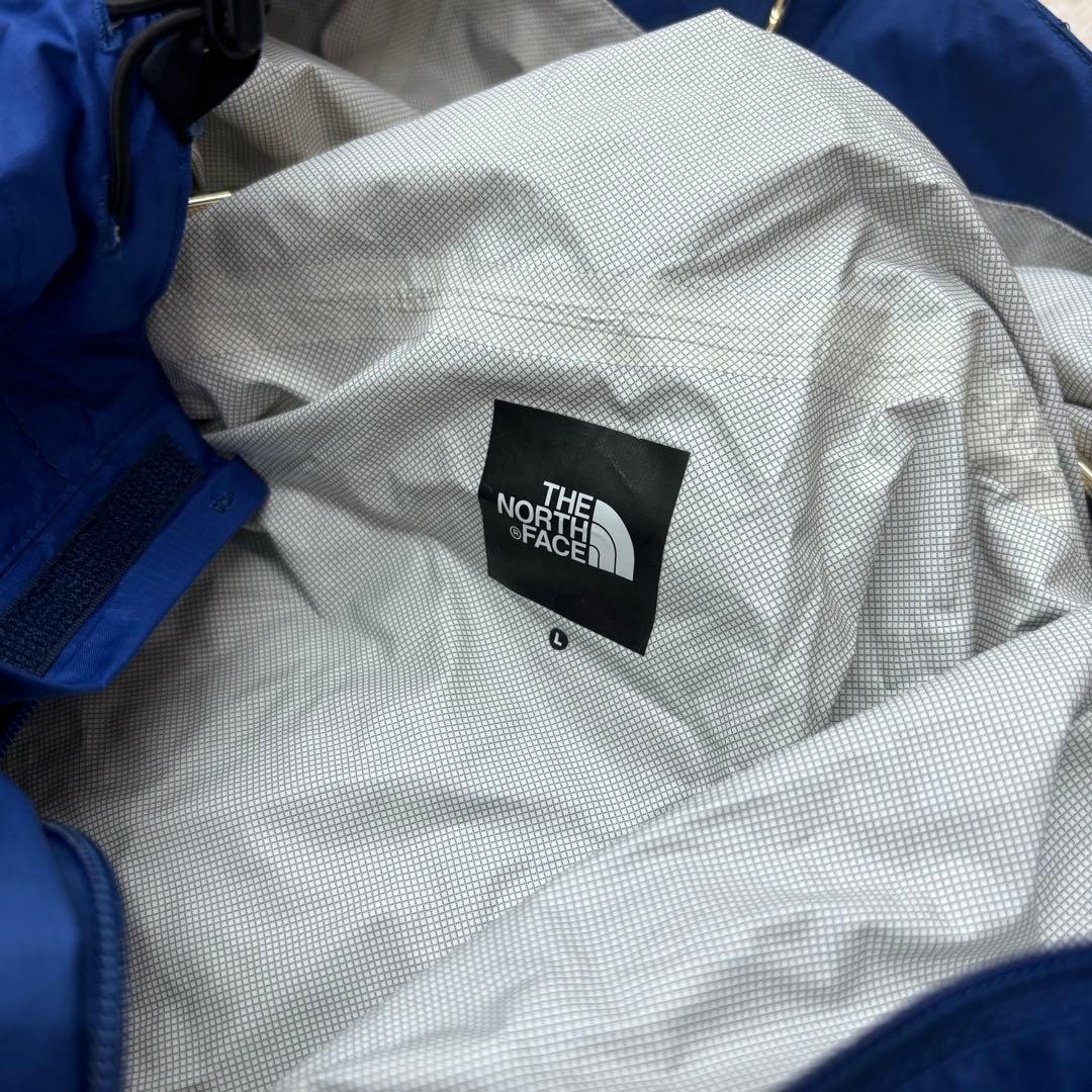 極美品✨ 希少 ノースフェイス ポンチョ レインコート 大きめ Lサイズ ブルー