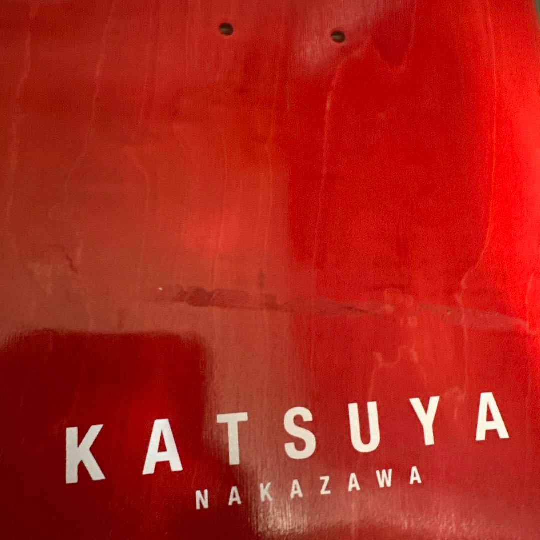 かつや本人直筆サイン！中澤克也モデル Timber スケボーデッキ - メルカリ