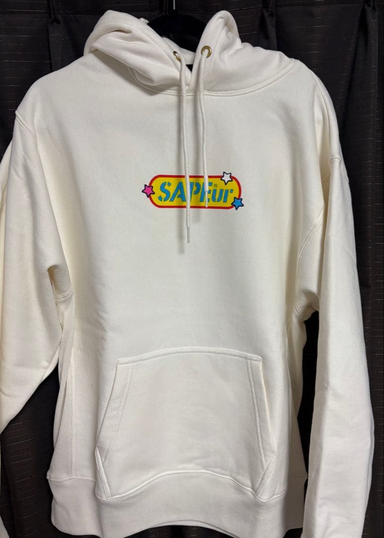 トップス SAPEur 70S Pop Head Hoodie \"White\"