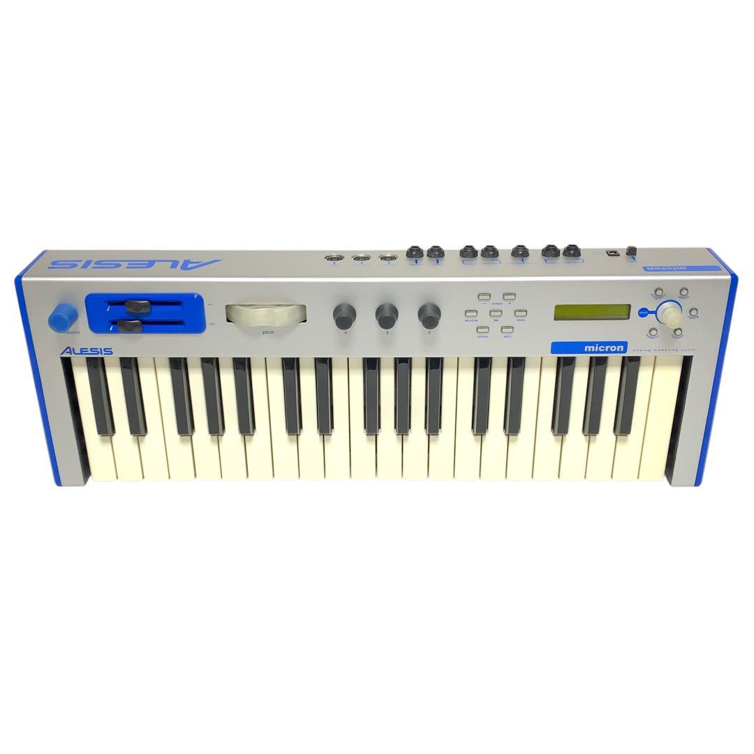 希少 限定カラー ALESIS MICRON シンセサイザー 動作確認済み 廃盤