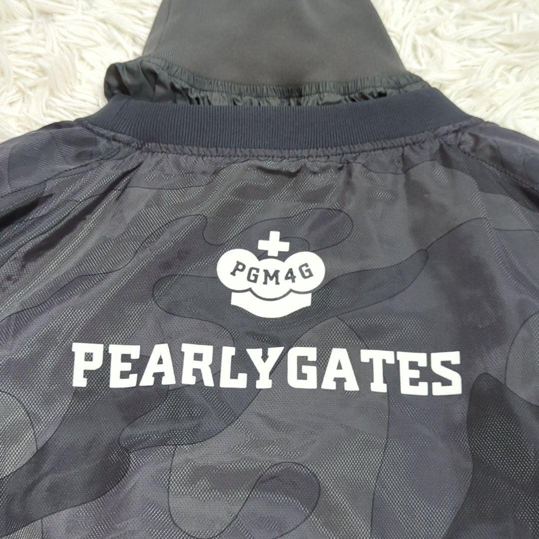 美品 パーリーゲイツ ツインスニード 蓄熱 ジャケット セットアップ カモフラ