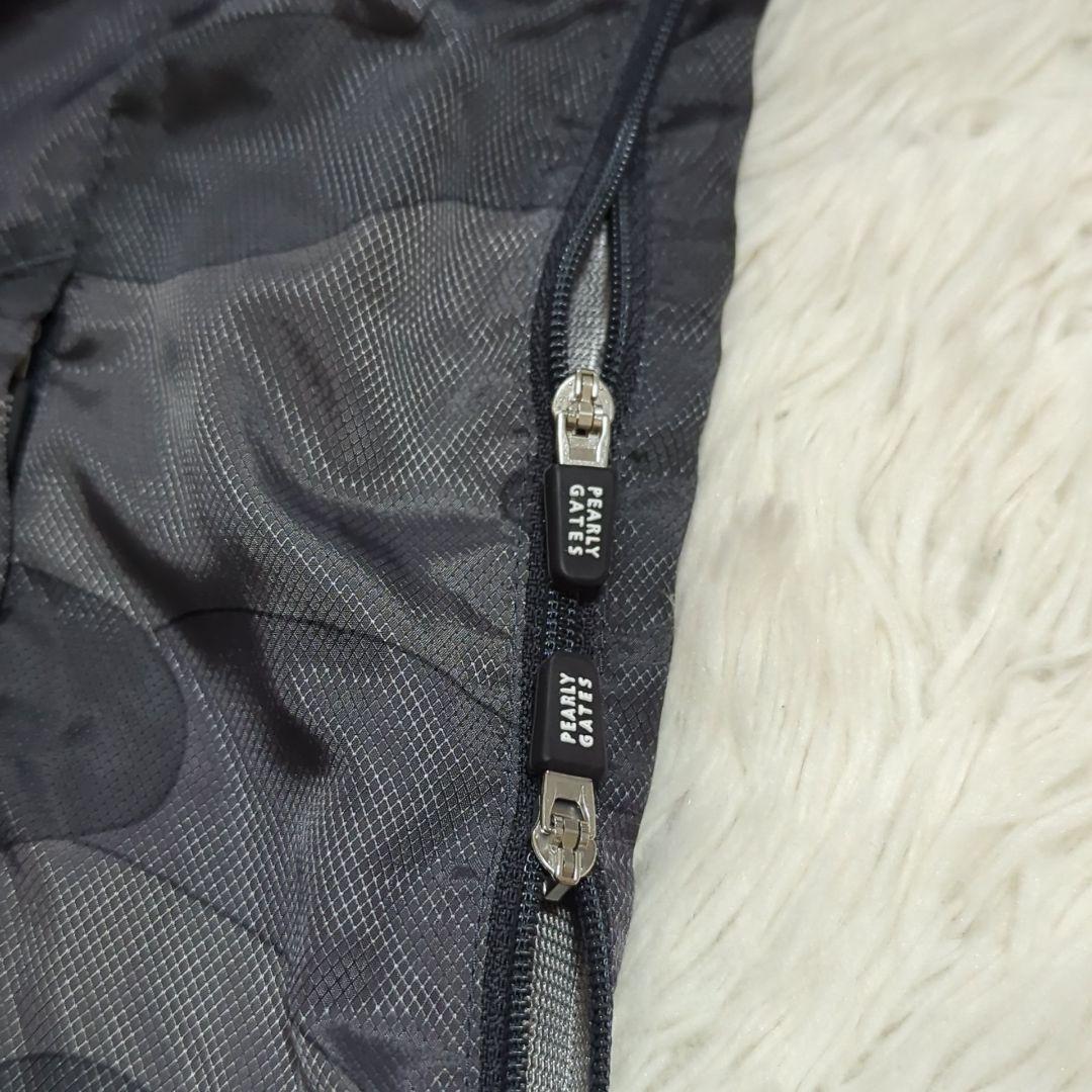 美品 パーリーゲイツ ツインスニード 蓄熱 ジャケット セットアップ カモフラ