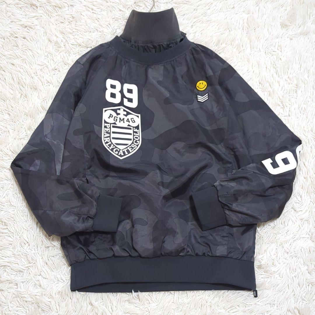 美品 パーリーゲイツ ツインスニード 蓄熱 ジャケット セットアップ カモフラ