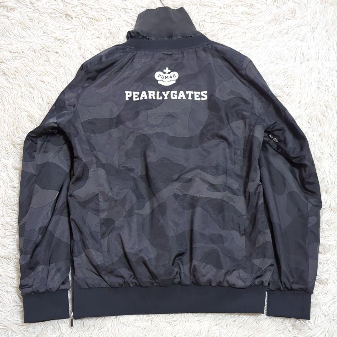 美品 パーリーゲイツ ツインスニード 蓄熱 ジャケット セットアップ カモフラ