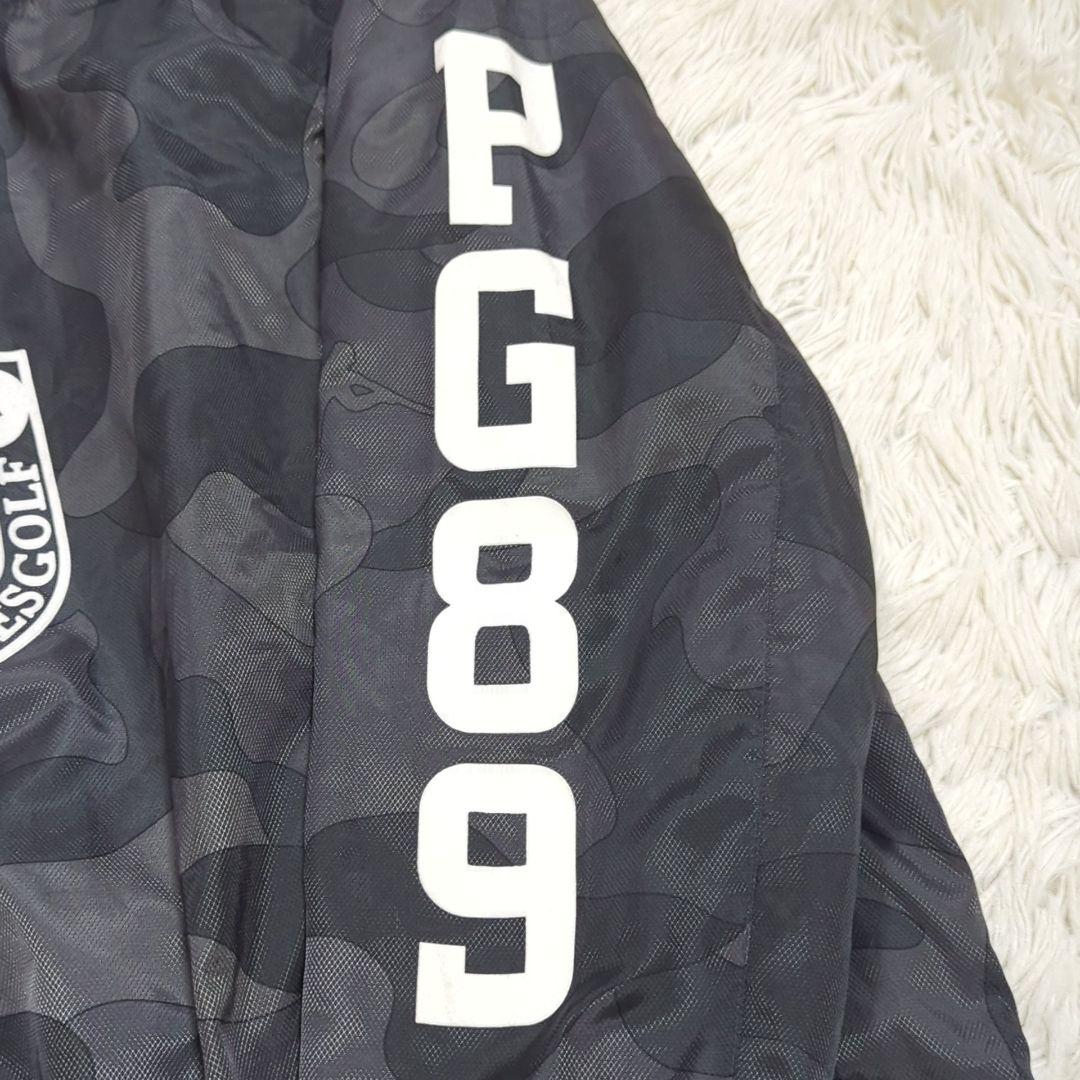 美品 パーリーゲイツ ツインスニード 蓄熱 ジャケット セットアップ カモフラ