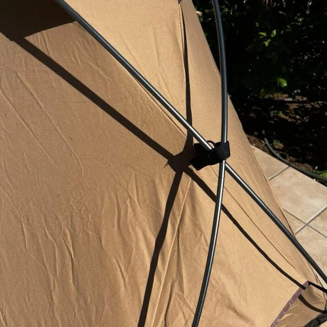 【試し張り1回】TCルーテントソロ（アルミポール付）VISIONPEAKS