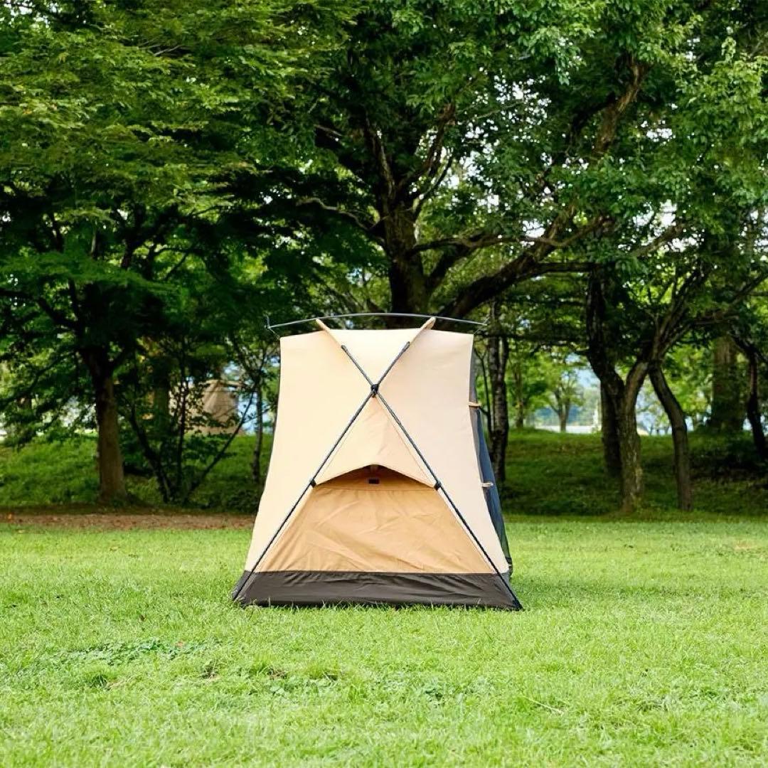 【試し張り1回】TCルーテントソロ（アルミポール付）VISIONPEAKS