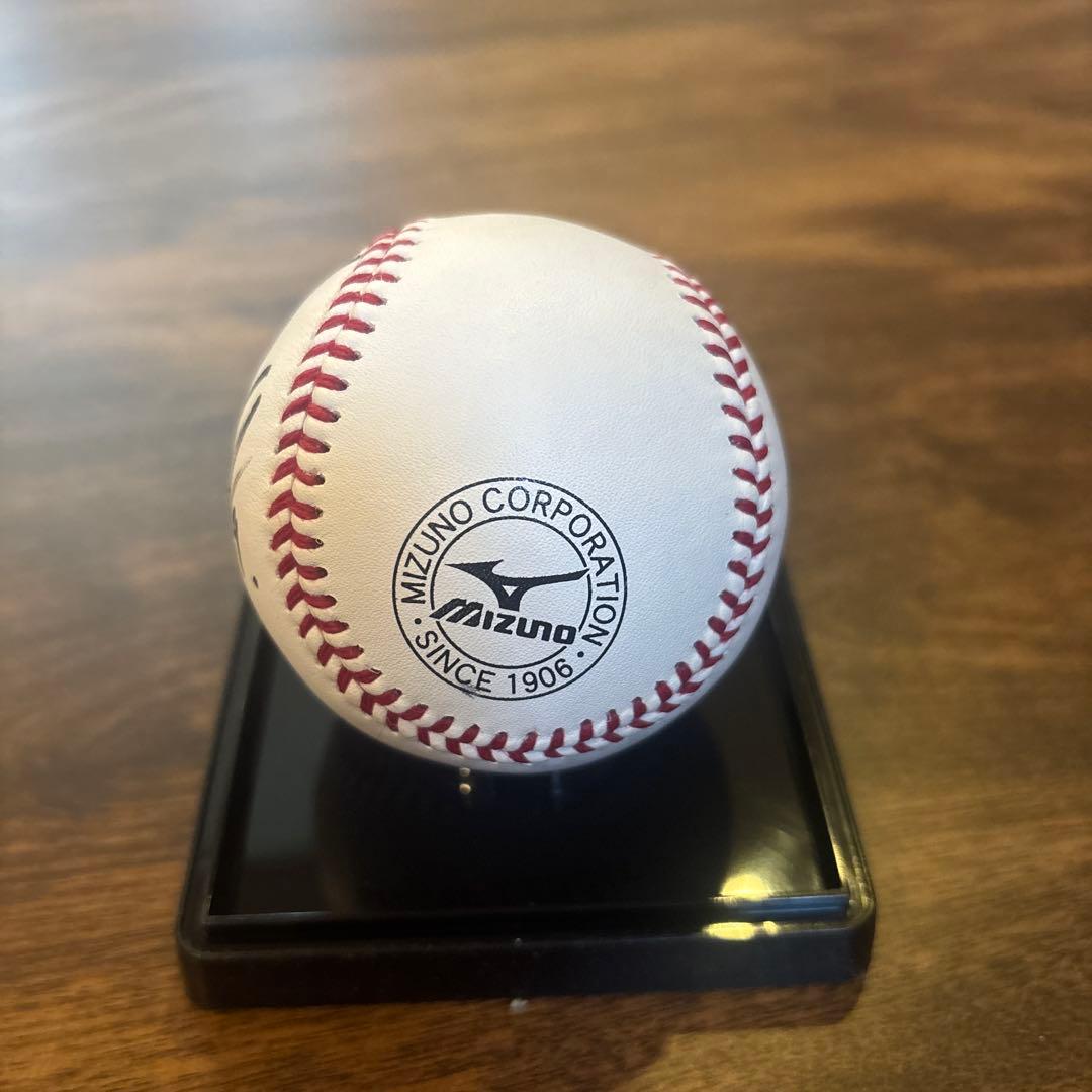 藤浪晋太郎 直筆サイン入り ミズノ公式試合球 状態良好 - メルカリ