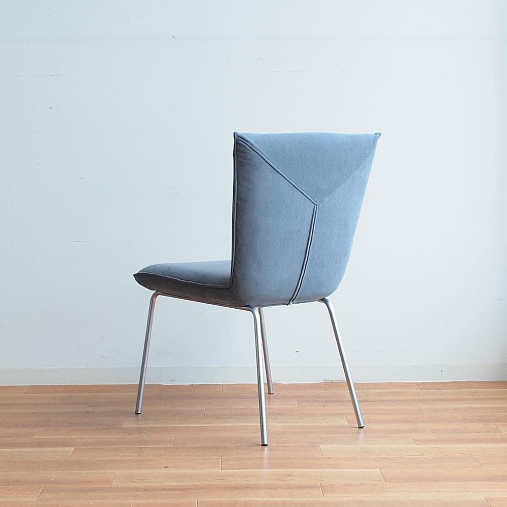 日本フクラ/HUKLA ダイニングチェア ファブリック スチールレッグ