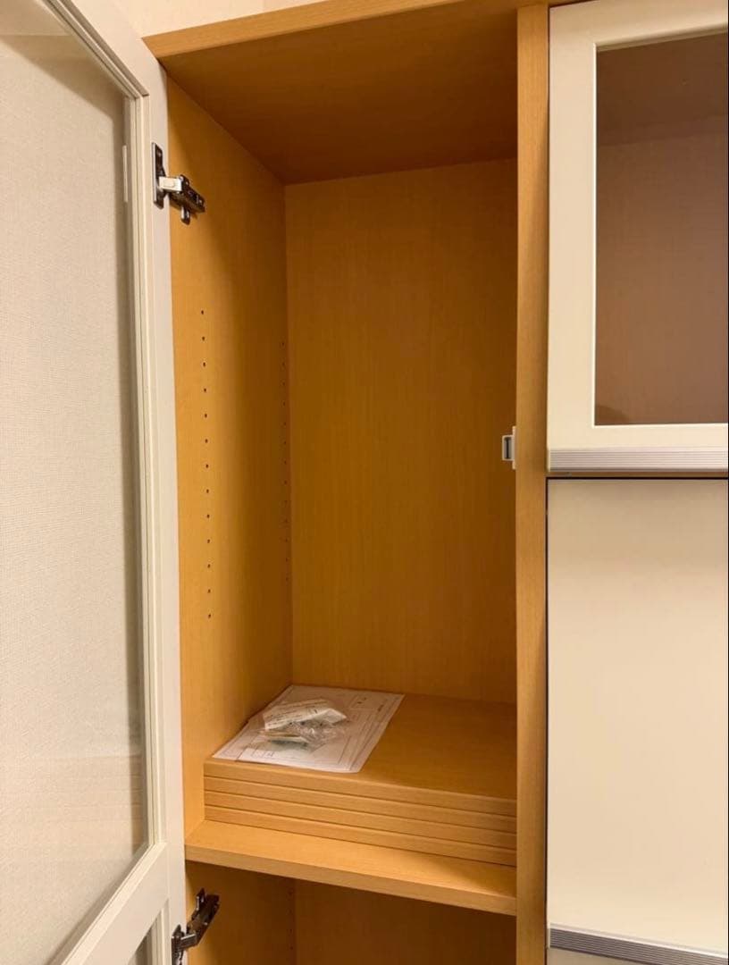 hige様専用】 大塚家具 本棚扉付き 高さ180センチ hige様専用】 大塚