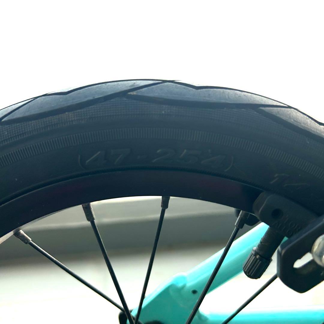 BMX 14インチ ダーカスワン 限定色 キッズ DURCUSONE ターコイズ