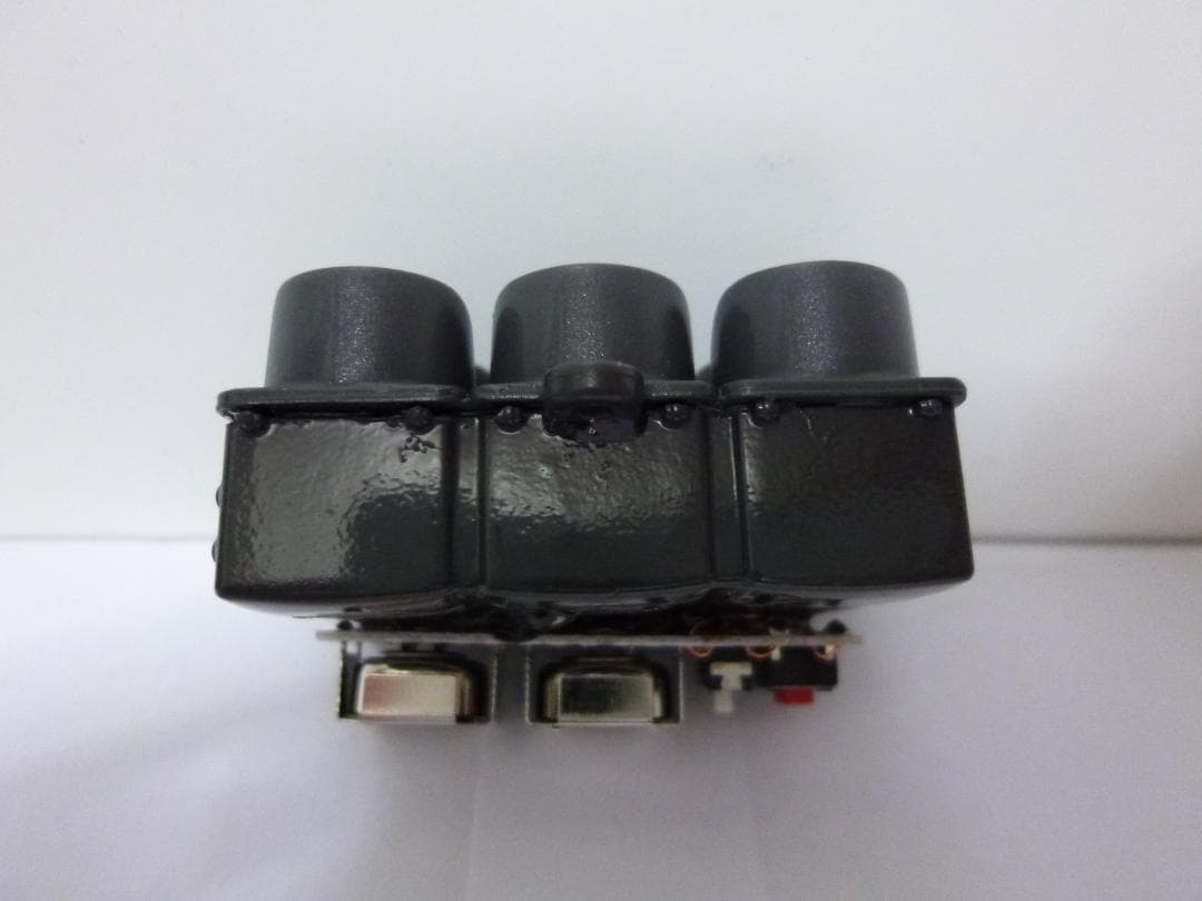 本物志向改造 信号機ガチャ（青色矢印3灯 ブラックグレー マニュアル