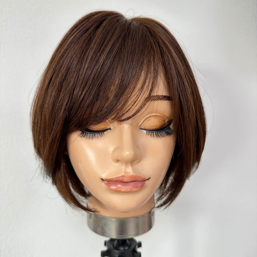 新品値下げ!つむじが超自然!】百合子ウィッグ（ゆりこ）Lサイズ - メルカリ