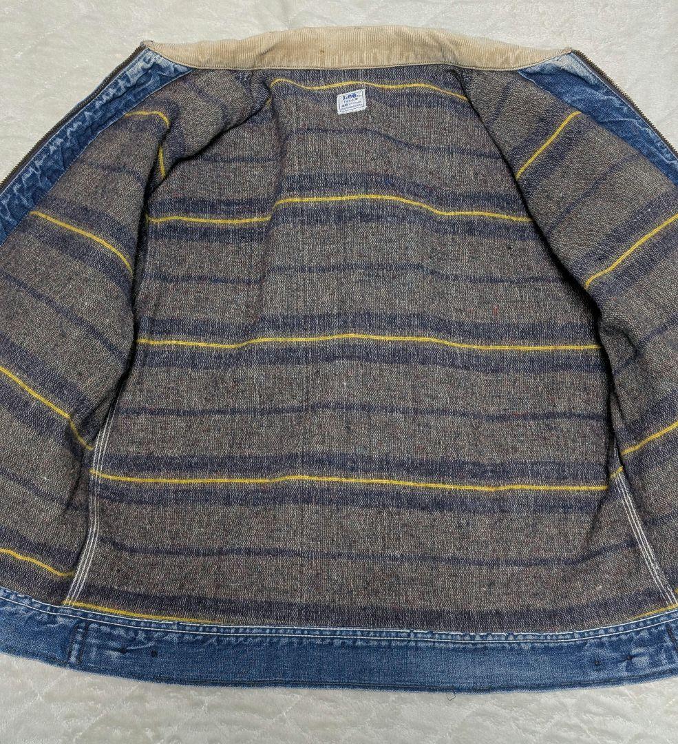 60年代　Lee 191-LB 48サイズ ヴィンテージデニムジャケット