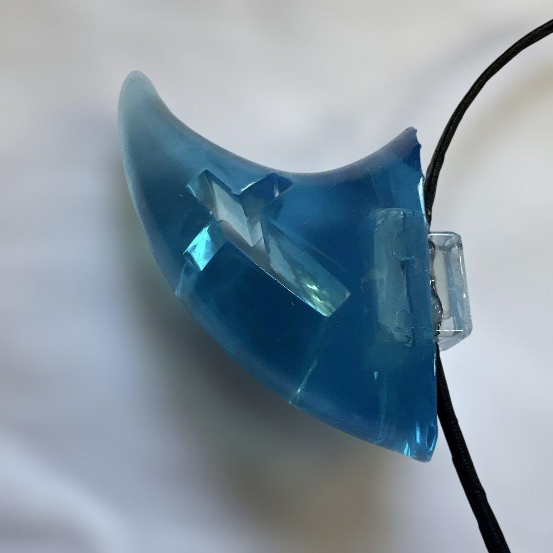 ⭐︎新品未使用⭐︎リリコラム ツノカチュ 透明ブルー