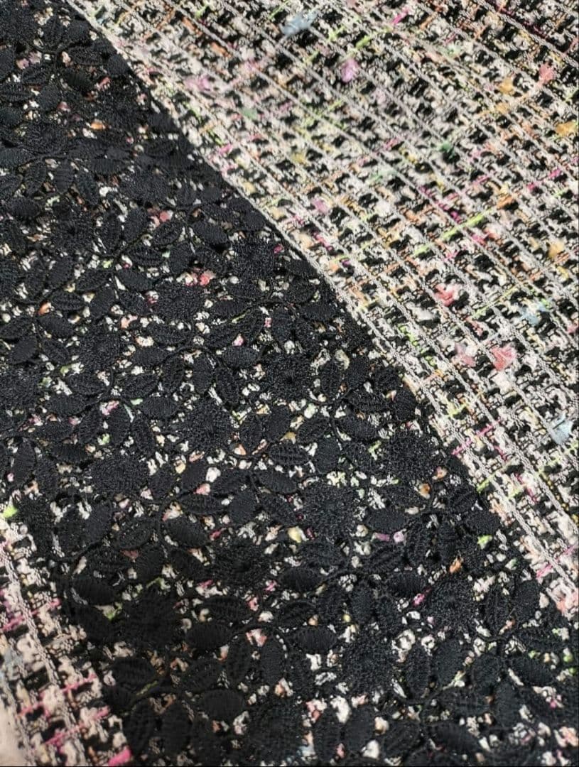 【美品】セタイチロウ　ワンピース　ツイード