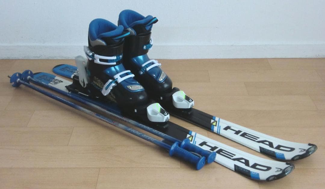 □□1月限定□送料無料□HEAD□子供用スキーセット□