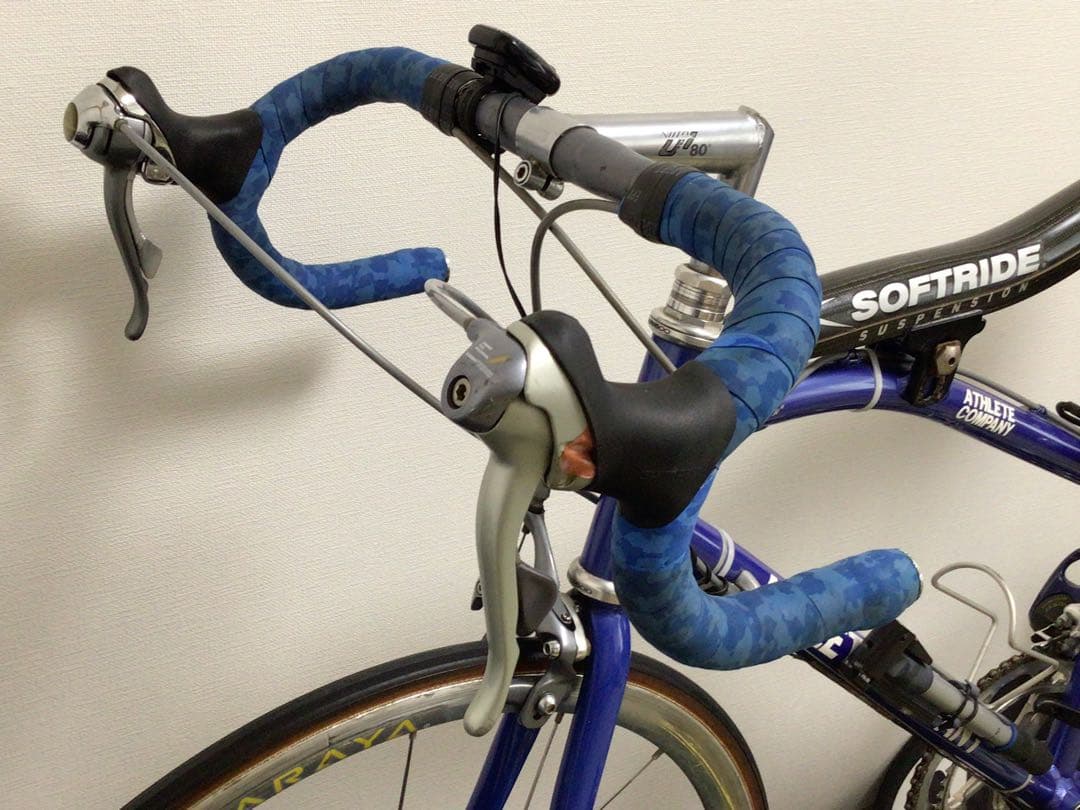 90年代当時物 トライアスリート 選手支給品 ロードバイク レース使用