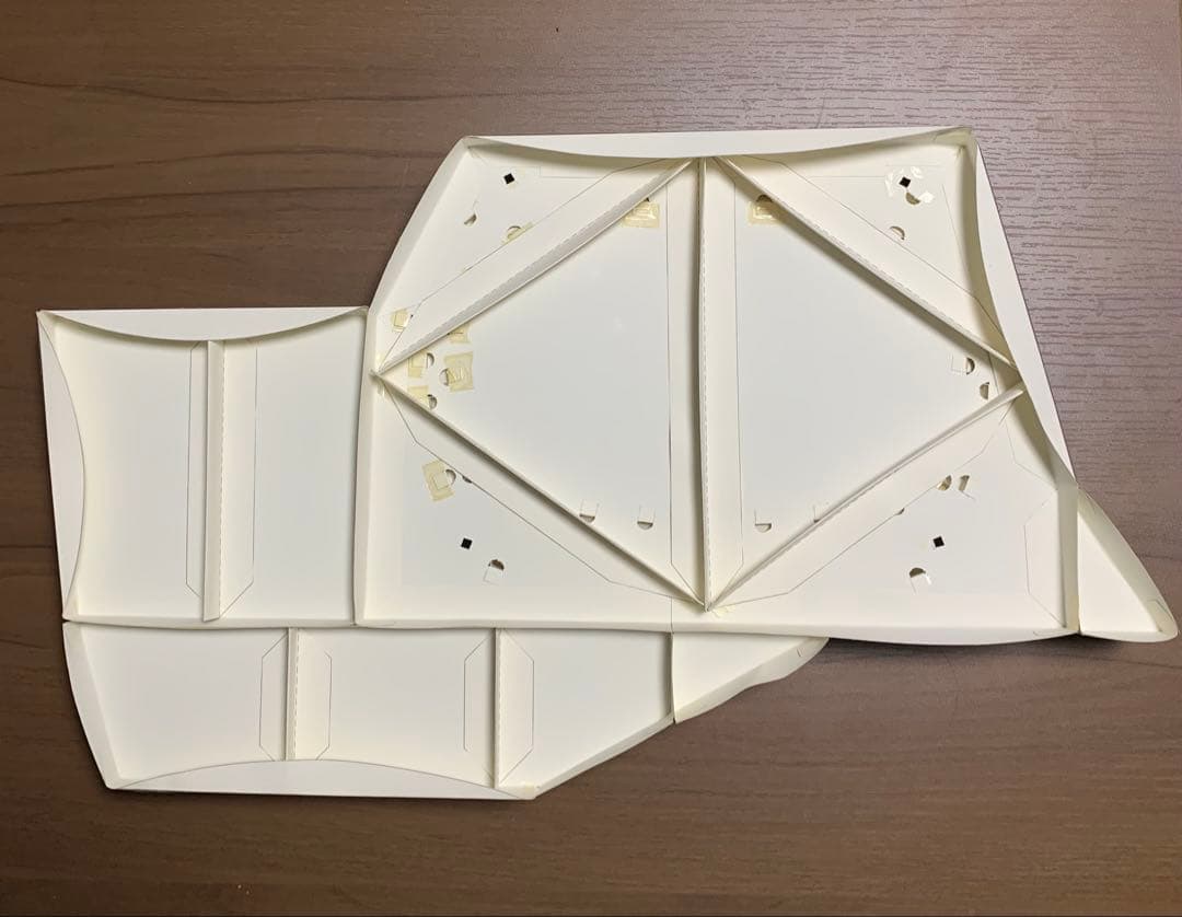 浦和駒場スタジアム ペーパークラフト　模型