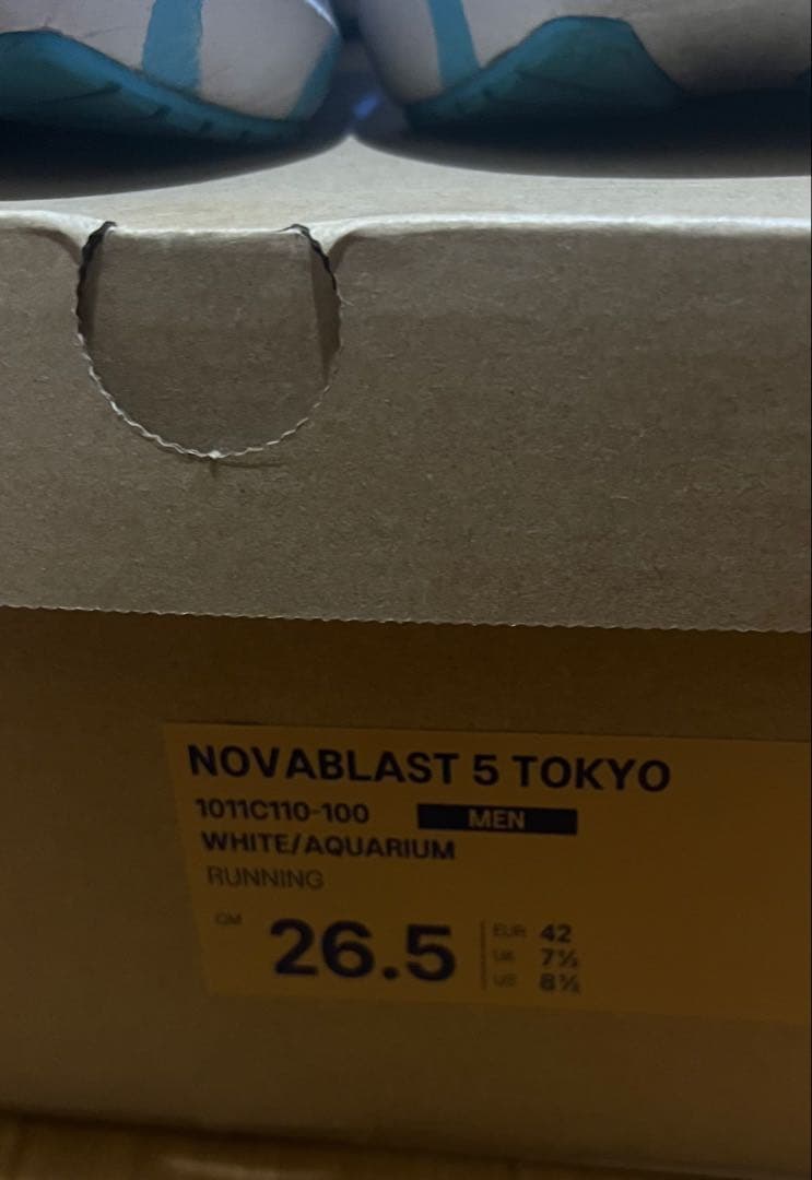 asics NOVABLAST5 TOKYO 26.5cm 東京マラソンカラー