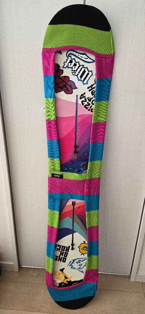 Burton買い揃え！ スノーボード板&ビンディング カバー2種類付き！