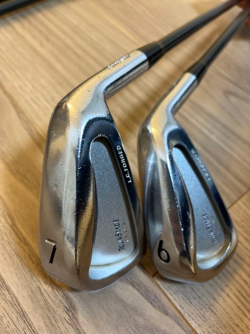 ※断捨離中^_−☆【バッグ付き】ゴルフクラブアイアンセット