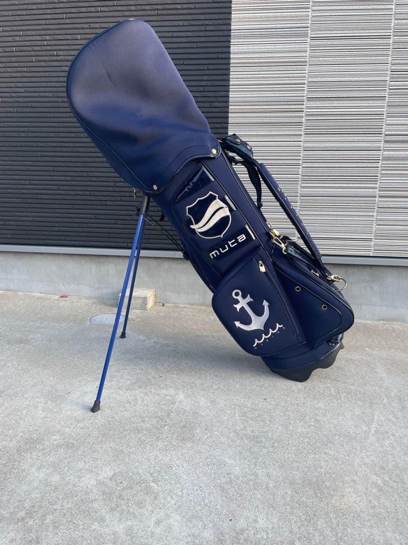 muta MARINE キャディバッグ ネイビー