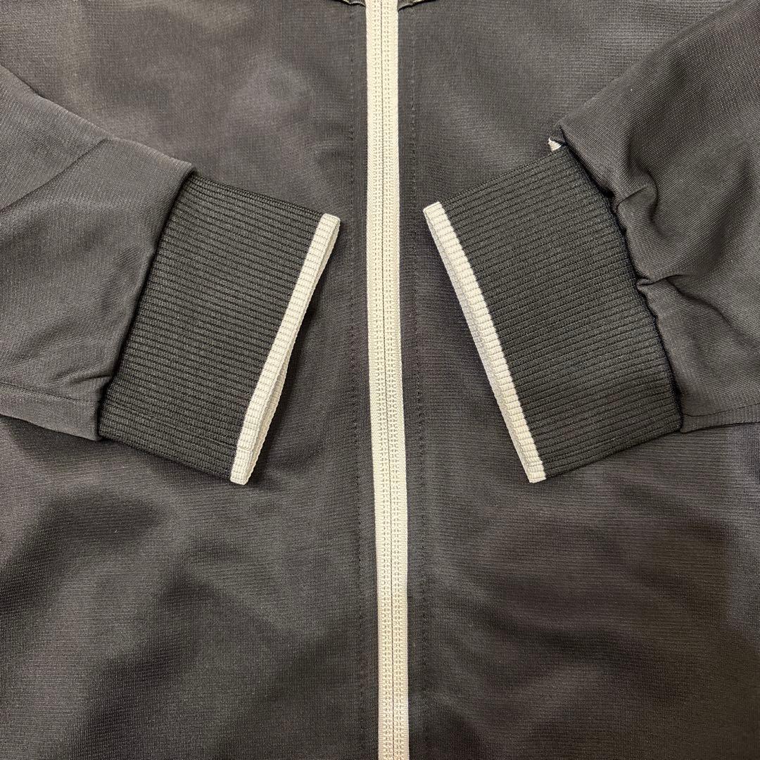 極美品】アディダス ジャージ上下 セットアップ ジップアップ レザー調 O