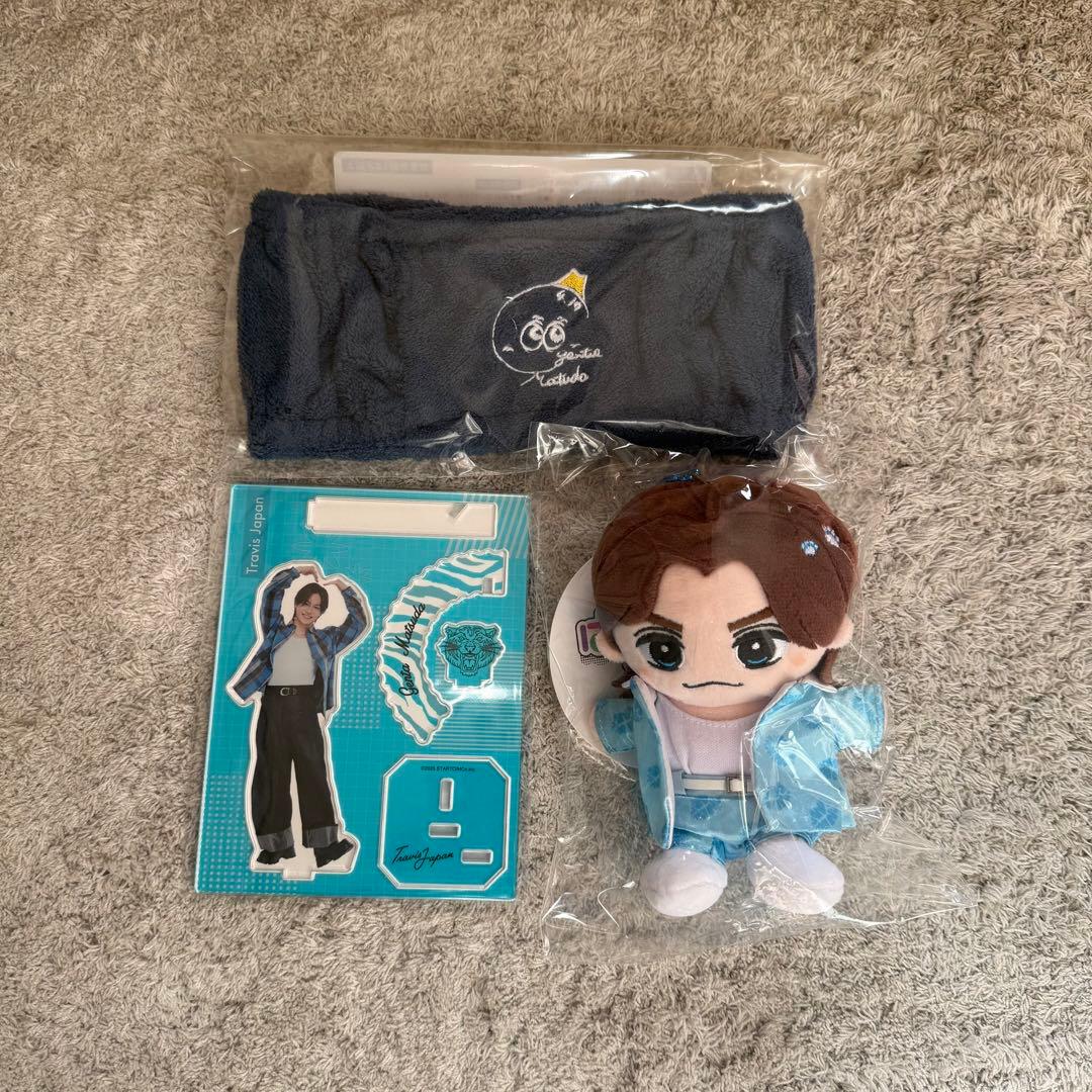 Travis Japan トラジャ 松田元太 はぴぬい アクスタ ヘアバンド - メルカリ