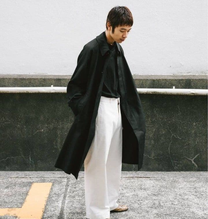 【LE / エルイー】ウール バルカラー コート