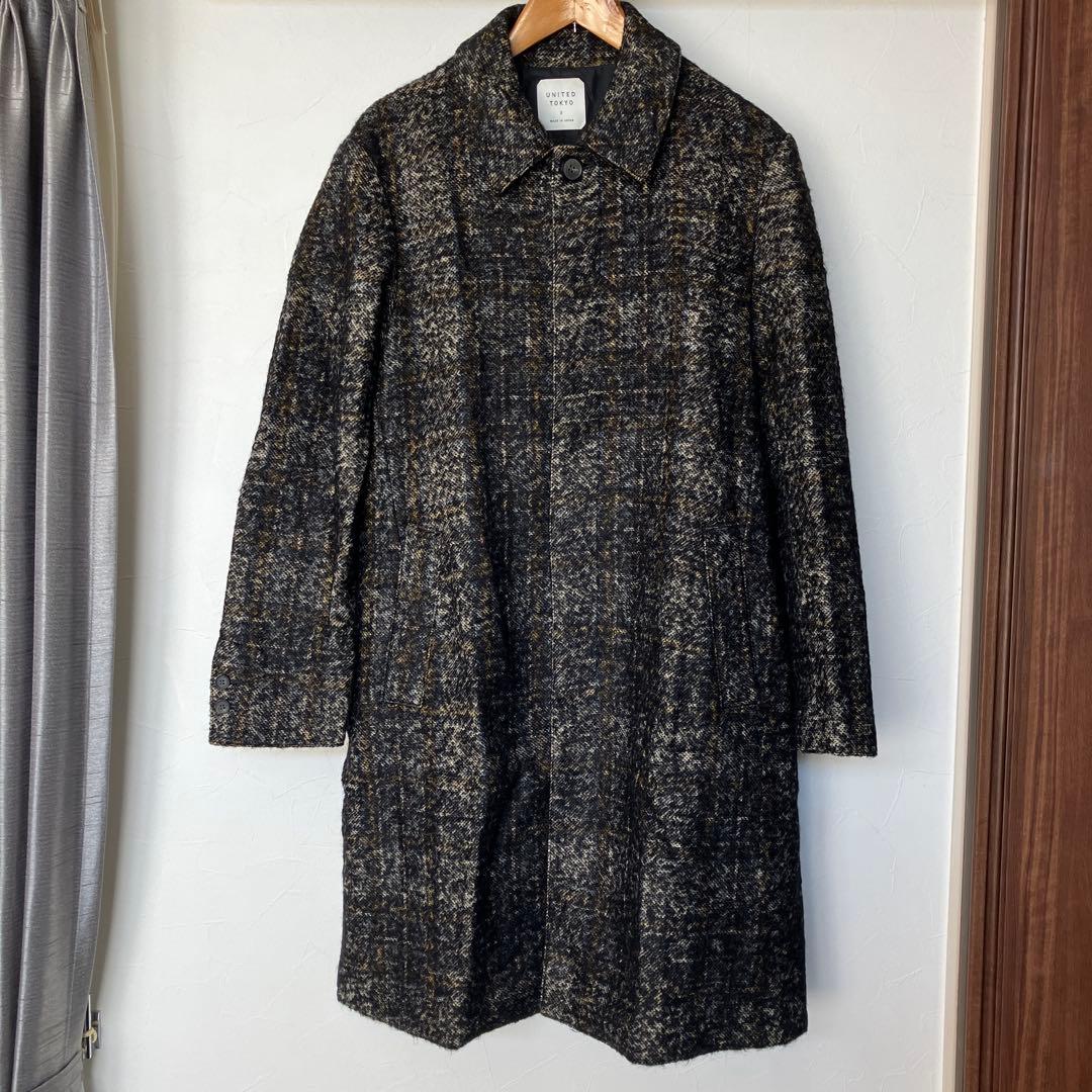 UNITEDTOKYO ステンカラーコート サイズ3 メイドインジャパン