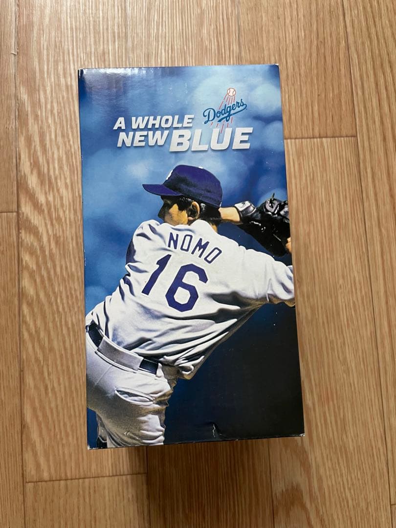 袋未開封　ボブルヘッド　Hideo Nomo フィギュア 16番 ドジャース