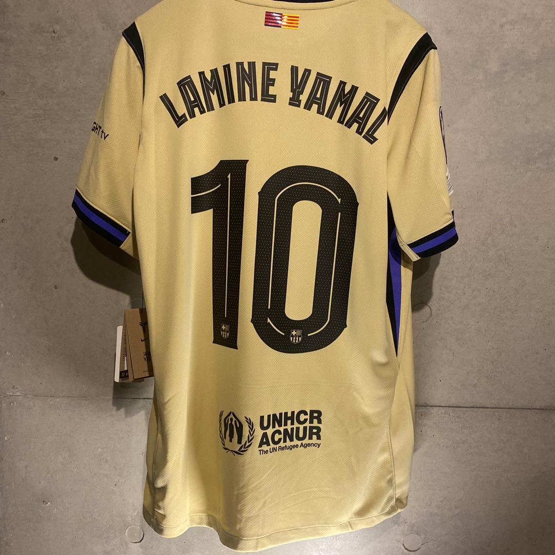 ヤマル バルセロナ 25/26 アウェイ CL仕様 - メルカリ