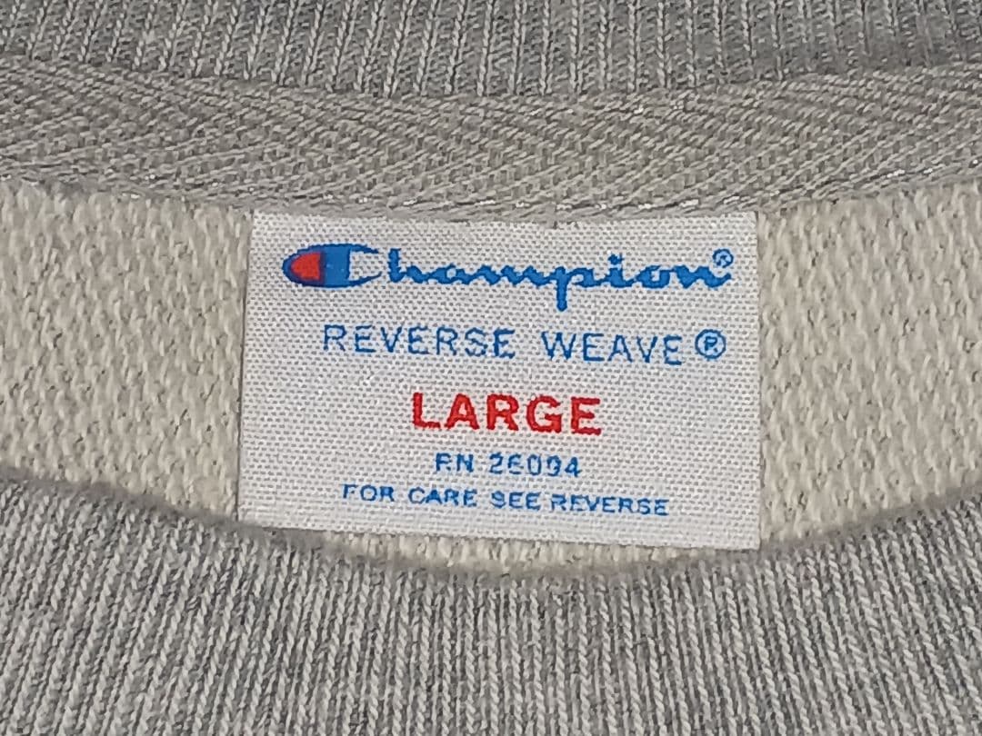 ソフネットChampion REVERSE WEAVE SWEAT グレー L