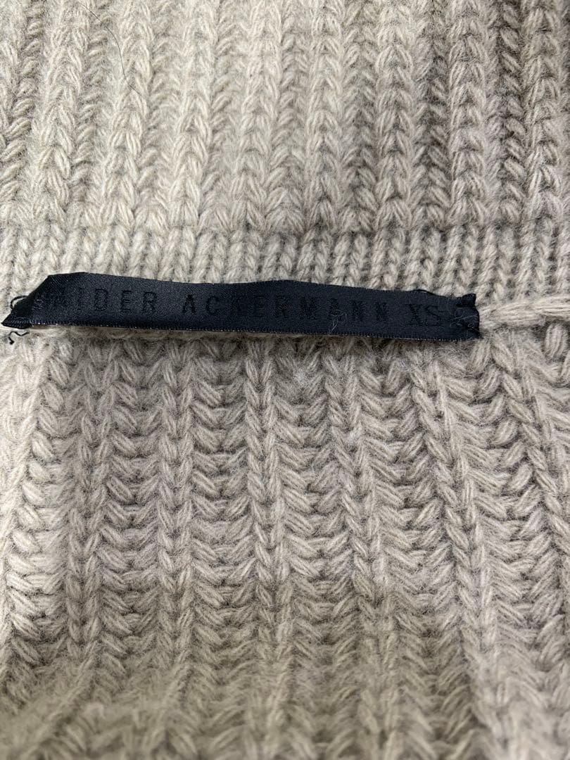 HAIDER ACKERMANN ドライバーズニット