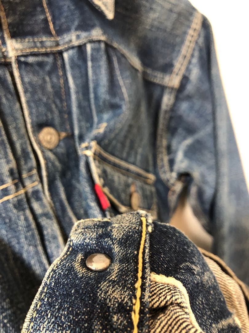 Levi's 40s 506xx オリジナル 1st 針シンチバック 38相当