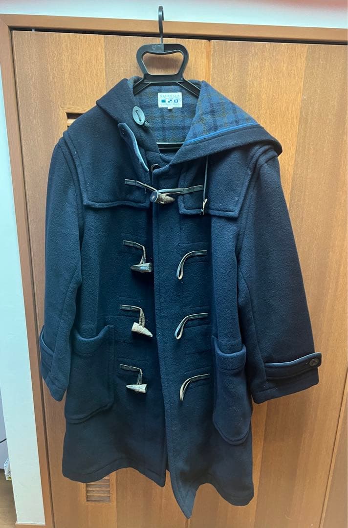 GLENOVER グレンオーバー】ダッフルコート - メルカリ