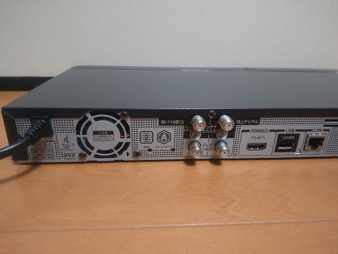 東芝　REGZA　DBR―W1009 1TB→3TB プチメンテ済み