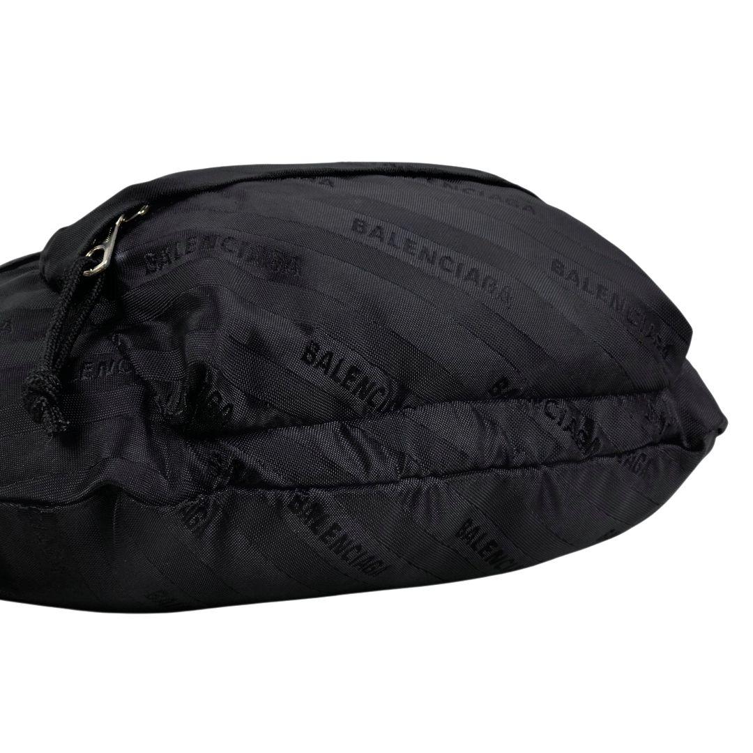 美品 バレンシアガ BALENCIAGA スリングバッグ ボディバッグ ブラック