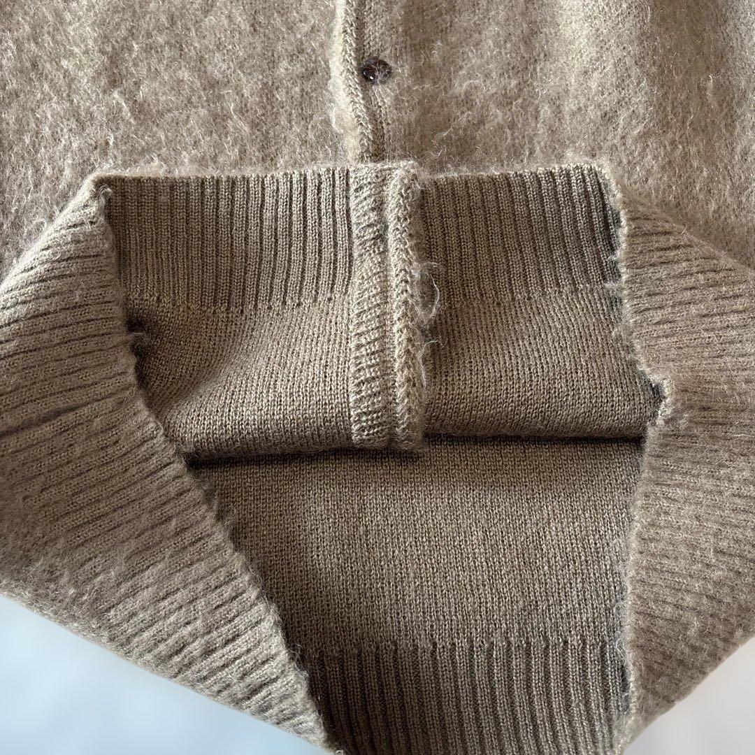 美品ニードルス モヘアカーディガン ブラウン M BSHOP別注