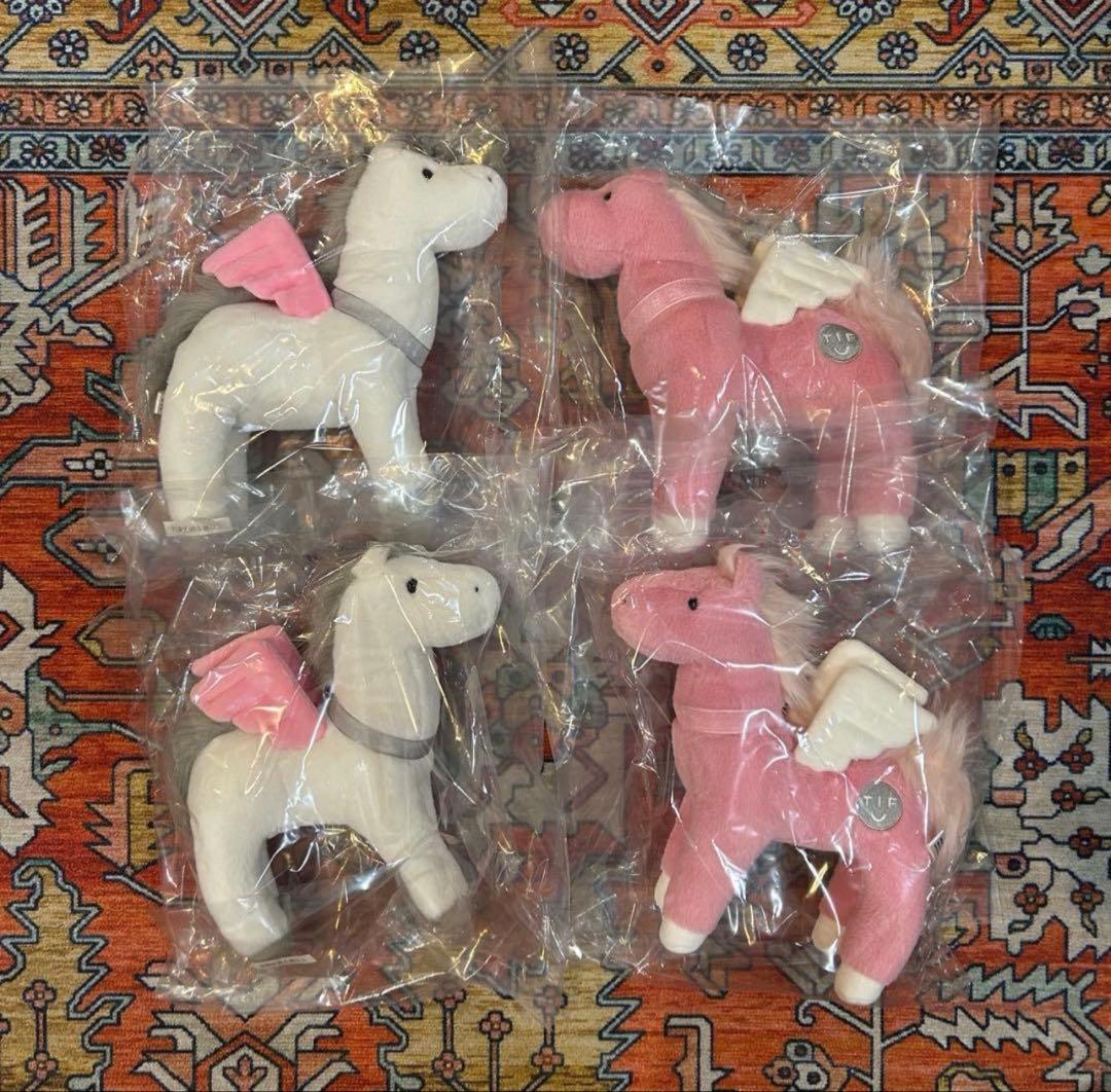 国際フォーラム ぬいぐるみ 干支 午 ユニコーン 2色 4体セット www