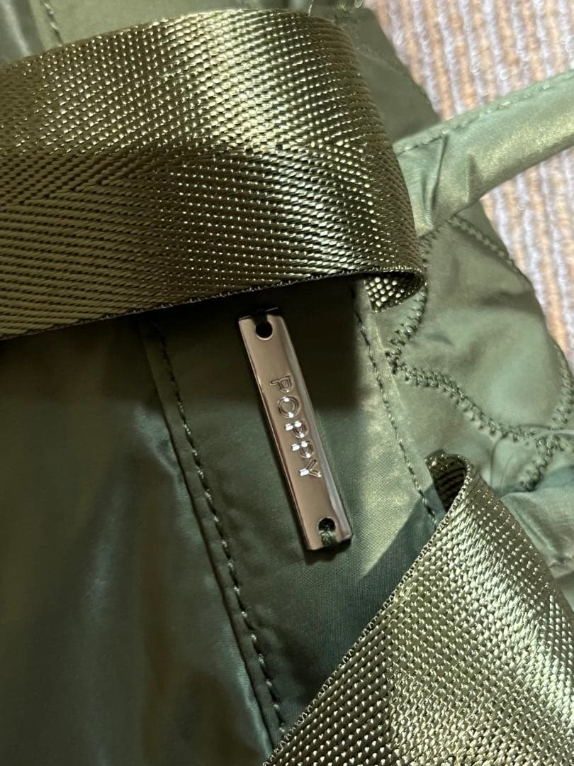 POPPY あさぎーにょ POINTE BACKPACK カーキ リュック