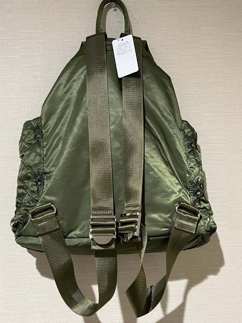 POPPY あさぎーにょ POINTE BACKPACK カーキ リュック