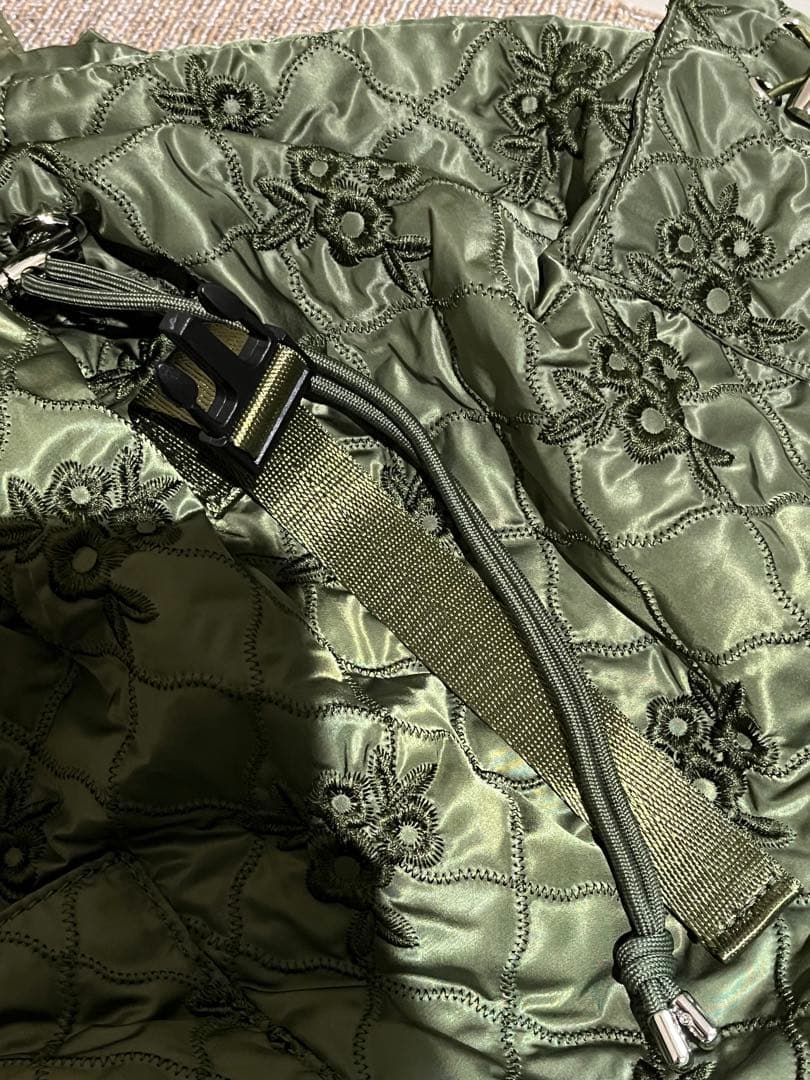 POPPY あさぎーにょ POINTE BACKPACK カーキ リュック