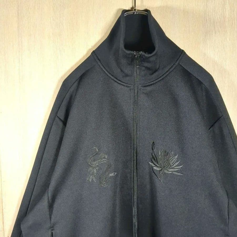 希少】日本製 S'YTE ヨウジヤマモト トラックジャケット 刺繍 蛇 花
