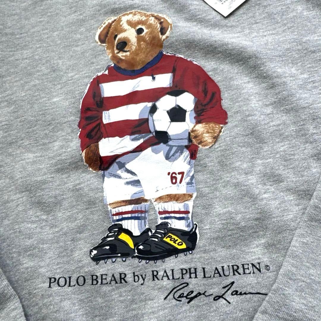 新品タグ付き　ポロベア　サッカー　トレーナー　150cm