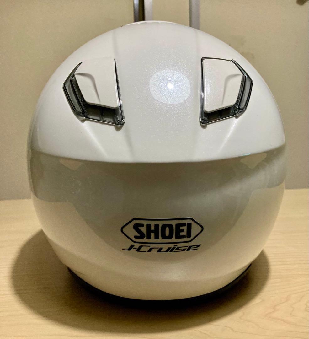 SHOEI J-Cruise ホワイト ジェットヘルメットLサイズ　美品