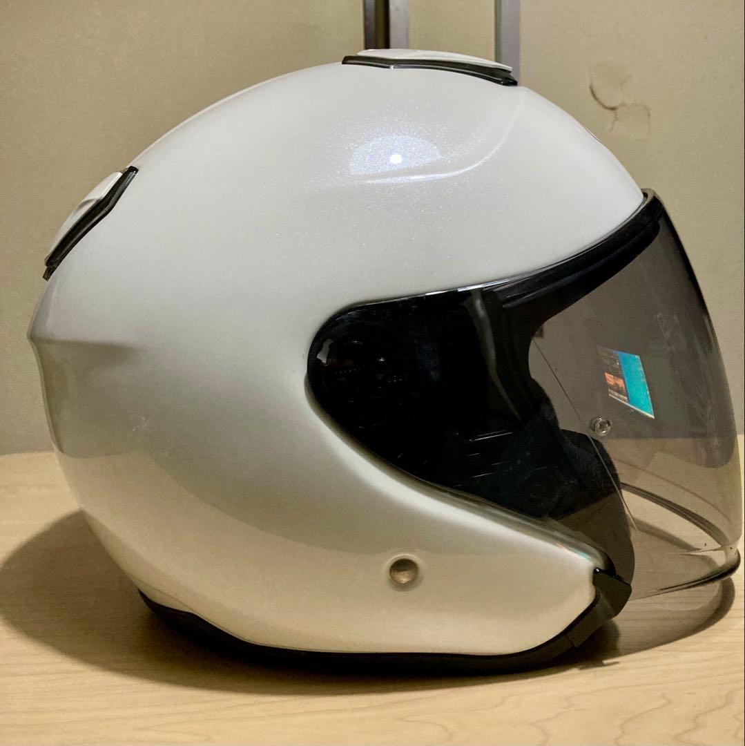 SHOEI J-Cruise ホワイト ジェットヘルメットLサイズ　美品