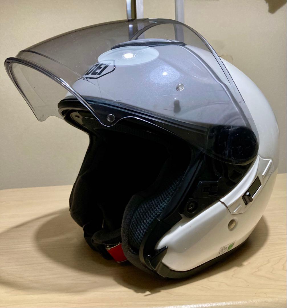 SHOEI J-Cruise ホワイト ジェットヘルメットLサイズ　美品