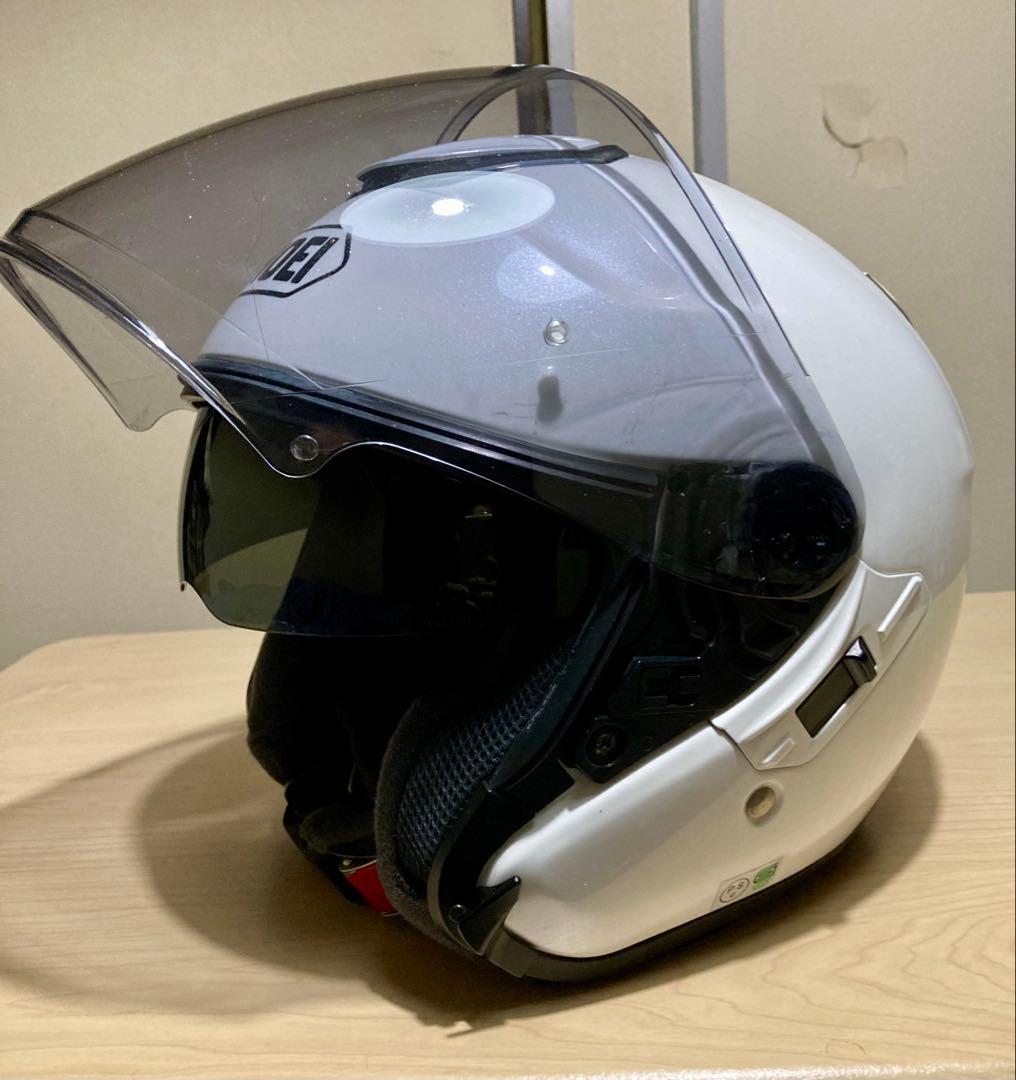 SHOEI J-Cruise ホワイト ジェットヘルメットLサイズ　美品